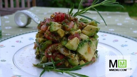 Тартар с раковыми шейками Тартар с раковыми шейками