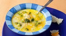 Рецепт - Йогуртовый суп с брокколи