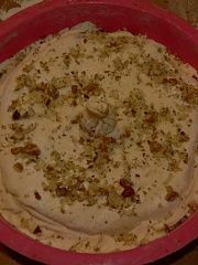 Приготовление блюда по рецепту - Слоёный пирог с вишней и орешками. Шаг 5
