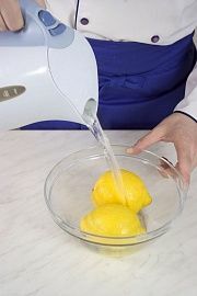 Приготовление блюда по рецепту - Суфле лимонное. Шаг 1