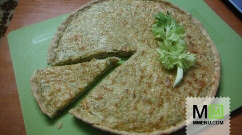 Лоранский пирог с брокколи