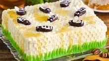 Рецепт - Орехово-медовый торт 
