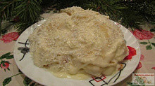 Рецепт - Новогодний торт «Снежный сугроб»