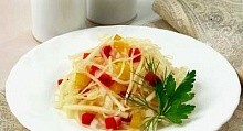 Рецепт - Салат со свежей капустой