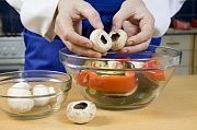 Приготовление блюда по рецепту - Овощной микс с грибами. Шаг 9