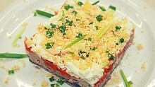 Рецепт - Салат Мимоза - Новогодний салат