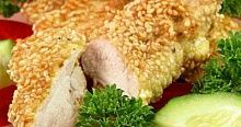 Рецепт - Филе цыпленка в кунжуте (2)
