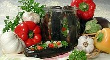 Рецепт - Баклажаны, маринованные с овощами