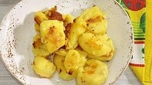 Рецепт - Самая вкусная сливочная картошка с хрустящей корочкой в духовке.