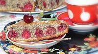 Маковый пирог с вишней - рецепт от golubki