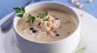Суп с индейкой и кедровыми орешками