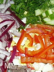 Приготовление блюда по рецепту - Салат со свиным сердцем. Шаг 2