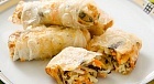 Рисовые блинчики нэм с курицей Рисовые блинчики нэм с курицей