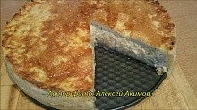 Рецепт - Картофельный пирог с курицей и сыром.