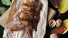 Рецепт - Куриные крылья в соевом соусе и кетчупе