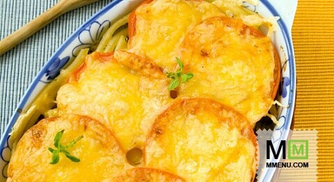Запеканка из макарон с мясом и грибами Запеканка из макарон с мясом и грибами