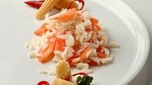 Рецепт - Морковь, припущенная с рисом