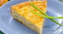 Рецепт - Пирог с луком и сыром фета