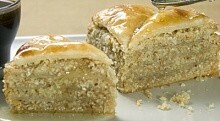 Рецепт - Миндально-кунжутный торт-самса