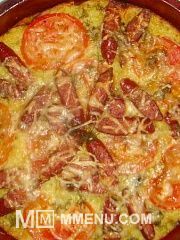 Приготовление блюда по рецепту - Кабачково-картофельная пицца. Шаг 7