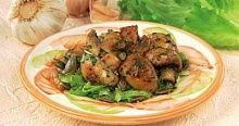 Рецепт - Салат грибной с тыквенными семенами