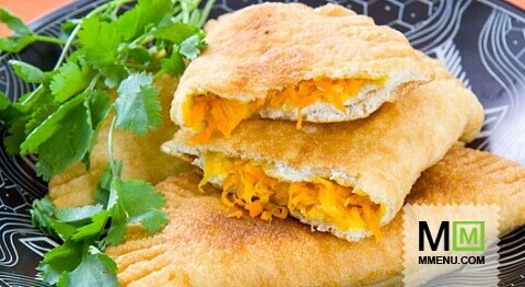 Чебуреки с тыквой Чебуреки с тыквой
