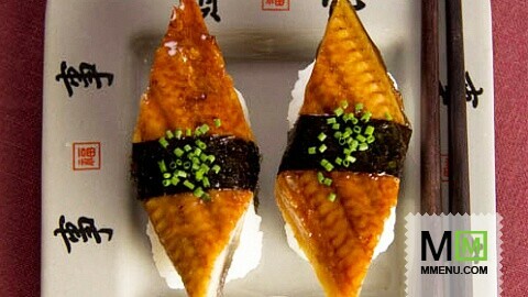Унаги (суши с пресноводным угрем)