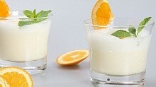 Рецепт - Молочный напиток с апельсином