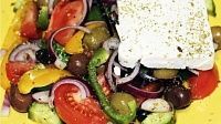 Как приготовить Греческий Cалат. How to make a Greek Salad.