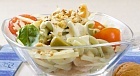 Салат с помидорами и оливками