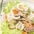 Салат с гусем и кальмарами