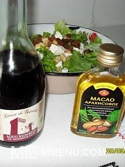 Приготовление блюда по рецепту - Зеленый салат с арахисовым маслом. Шаг 4