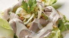 Рецепт - Мясной салат с пекинской капустой