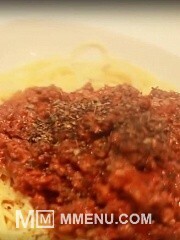 Приготовление блюда по рецепту - Спагетти Болоньезе - рецепт от Bella Via. Шаг 12