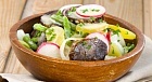 Картофельный салат с колбасой Картофельный салат с колбасой
