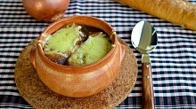 Рецепт - Французский луковый суп - рецепт от FoodStation1.com