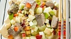 Салат из рыбы с фруктами Салат из рыбы с фруктами