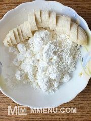 Приготовление блюда по рецепту - Блинные трубочки с творожно-банановым кремом.. Шаг 2