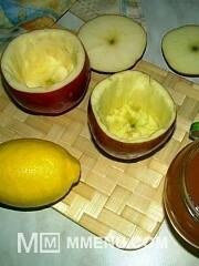 Приготовление блюда по рецепту - Яблоки, фаршированные кус-кусом. Шаг 4