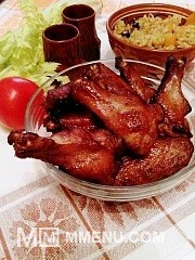 Приготовление блюда по рецепту - Куриные крылышки с вустерширским соусом. Шаг 5