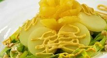 Рецепт - Салат картофельный с ананасом