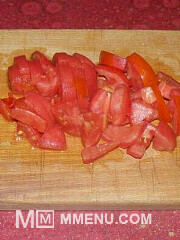 Приготовление блюда по рецепту - Тушеные баклажаны с помидорами. Шаг 2