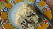 Рецепт - Картофельная запеканка с грибами в мультиварке / вкусно и просто