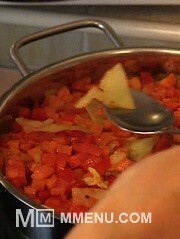 Приготовление блюда по рецепту - Овощное рагу "Сочное". Шаг 13