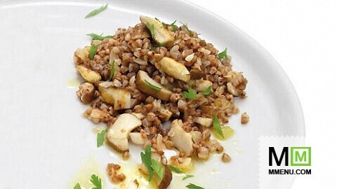 Гречневая каша с грибами и луком Гречневая каша с грибами и луком