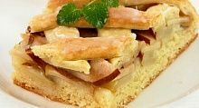 Рецепт - Пирог с грушами и яблоками