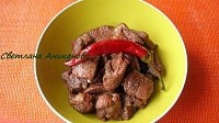 Свинина маринованная в красном вине с кориандром