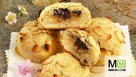 Булочки песочные с орехами Булочки песочные с орехами
