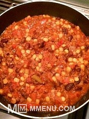 Приготовление блюда по рецепту - Чили кон карне (Chili con carne). Шаг 9