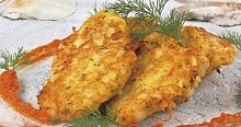 Рецепт - Оладьи из кальмаров и пастини